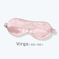 ZASILK | 12 Constellation Pink Silk Sleep Mask, 22 Momme Luxury Eye Mask