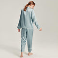 ZASILK | Washable Silk Pajama Set for Women, Long Sleeve 19 Momme