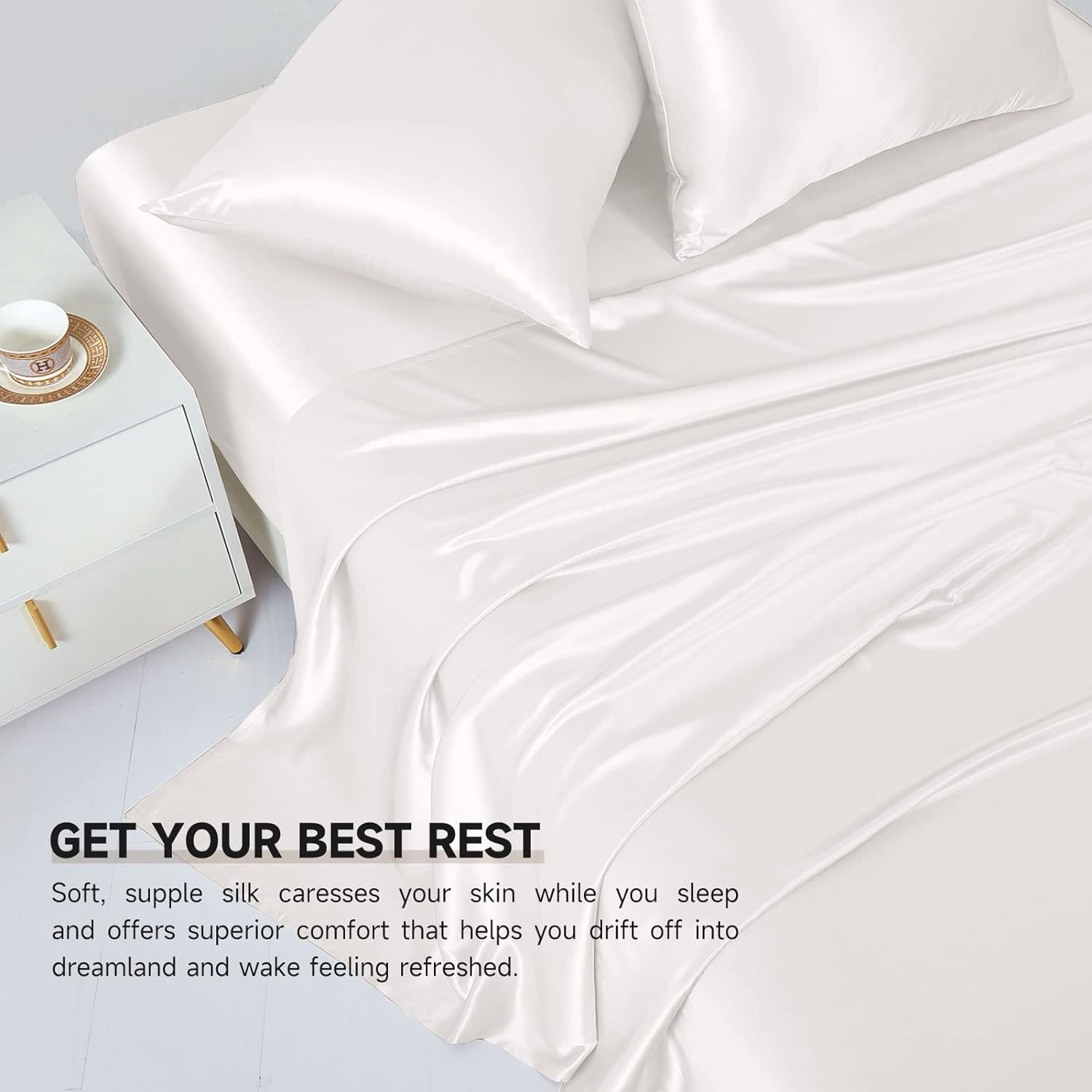 ZASILK's Pure Silk Pillowcase Range - Exquisite 22 Momme Quality for Restorative Sleep