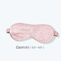 ZASILK | 12 Constellation Pink Silk Sleep Mask, 22 Momme Luxury Eye Mask