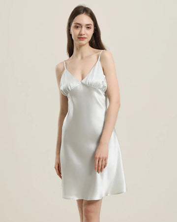 ZASILK | Close Fitting 100% Pure Silk Nightgown