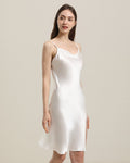 ZASILK | Backless Silk Slip Dress with Cowl Neck, Effortless Elegance in 19 Momme Silk