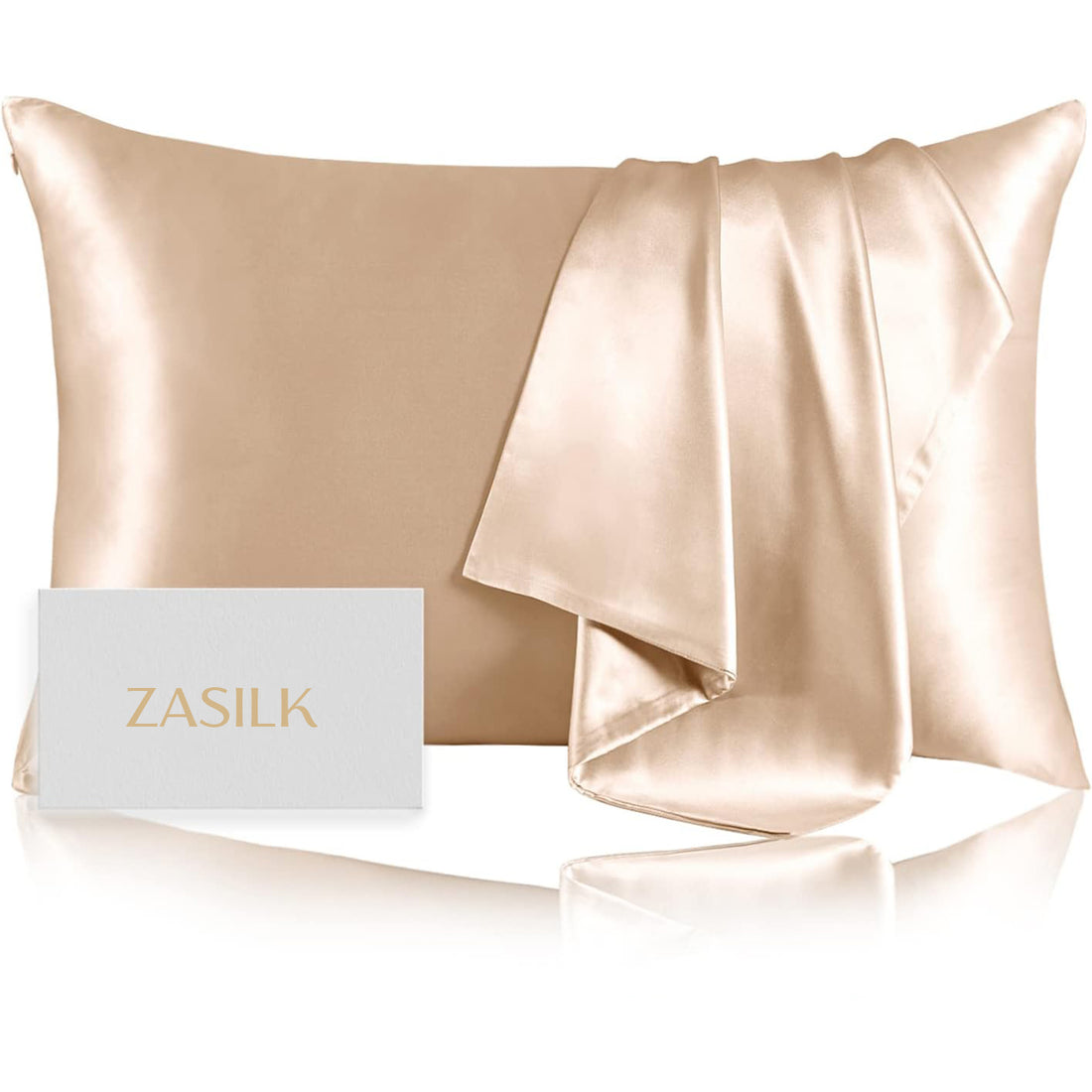 ZASILK 22 Momme Mulberry Silk Pillowcase - Luxurious Hair and Skin Care